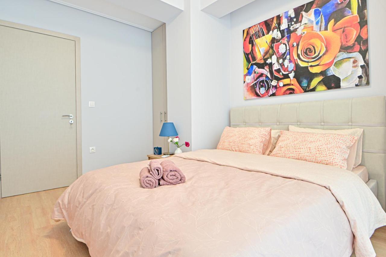 Beautiful New Apartment 5 Min From Piraeus Port Exteriér fotografie