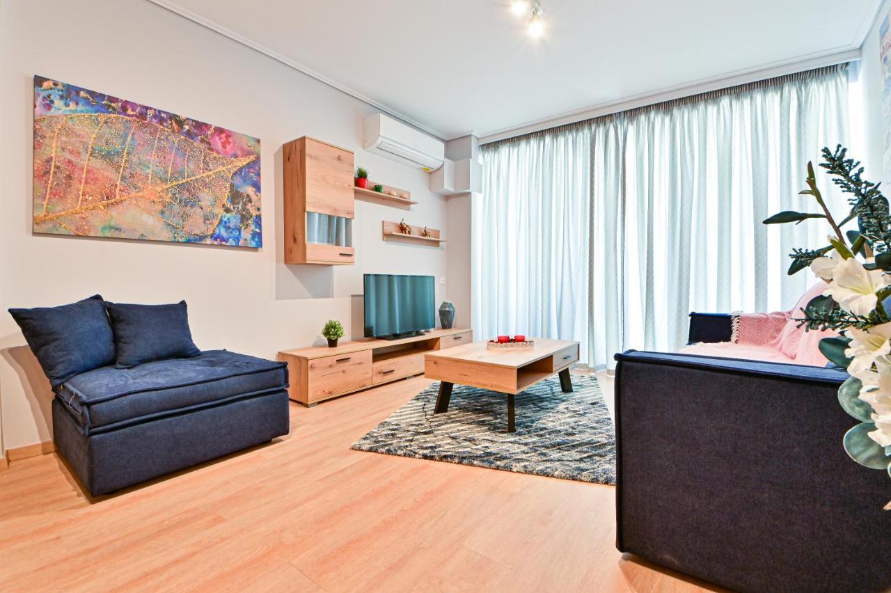 Beautiful New Apartment 5 Min From Piraeus Port Exteriér fotografie