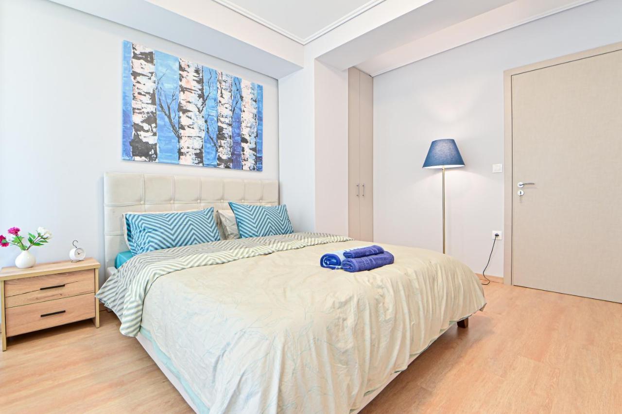 Beautiful New Apartment 5 Min From Piraeus Port Exteriér fotografie